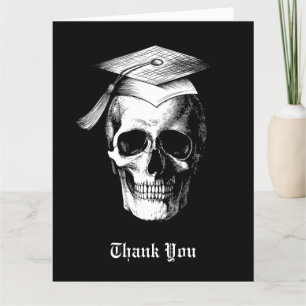 Carte De Remerciements Radiologie de la fête de graduation gothique du cr