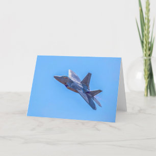 Carte De Remerciements Raptor F-22A de Lockheed Martin