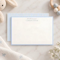 Rayé Bleu Clair De La Nurserie Cadeau De Baby Show