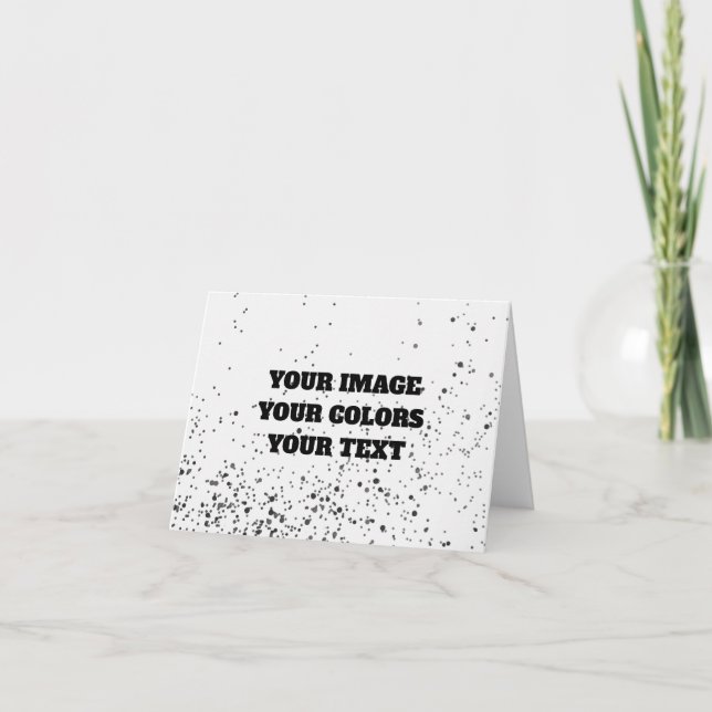 Carte De Remerciements Recommencer à zéro & Créez le vôtre (Devant)