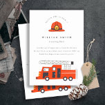 Carte De Remerciements Red Firetruck Engine Kids N'importe quel âge Anniv<br><div class="desc">A Fun Cute Boys FIRE TRUCK THEME BANTHDAY Collection.- c'est une Elégante Simple Minimal sketchy Illustration de camion de feu rouge avec casquette pompier, parfait pour votre fête d'anniversaire. Il est très facile de customiser, avec vos données personnelles. Si vous avez besoin d'un autre produit correspondant ou de la personnalisation,...</div>