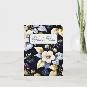 Carte De Remerciements Regal Floral Elégance : Fête des mariées