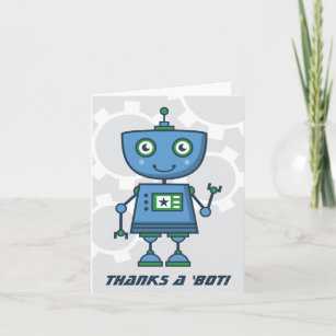 Cartes De Vœux Robotique Zazzle Fr