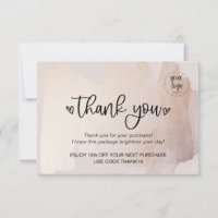 Remerciement d'affaires pour la commande Insert Bl