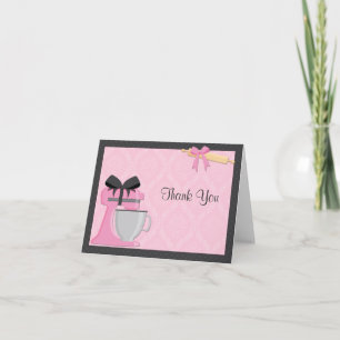Carte De Remerciements Remerciement pour Baby Shower Cuisine