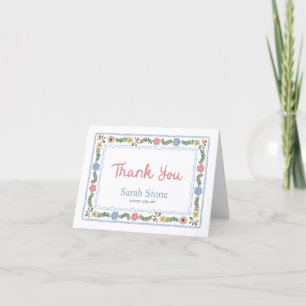 Carte De Remerciements Remerciement pour la fête de mariage