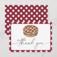 Remerciement pour une baby shower avec une tarte à