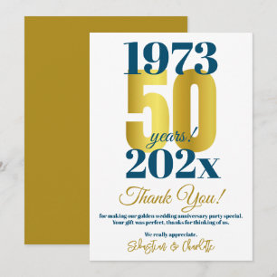 Carte De Remerciements Remerciement pour une fête d'anniversaire de maria