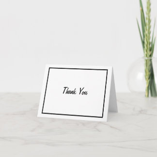 Carte De Remerciements Remerciements