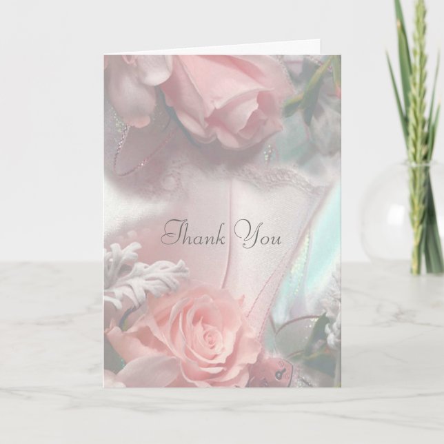 Carte De Remerciements Remerciements de mariage (Devant)