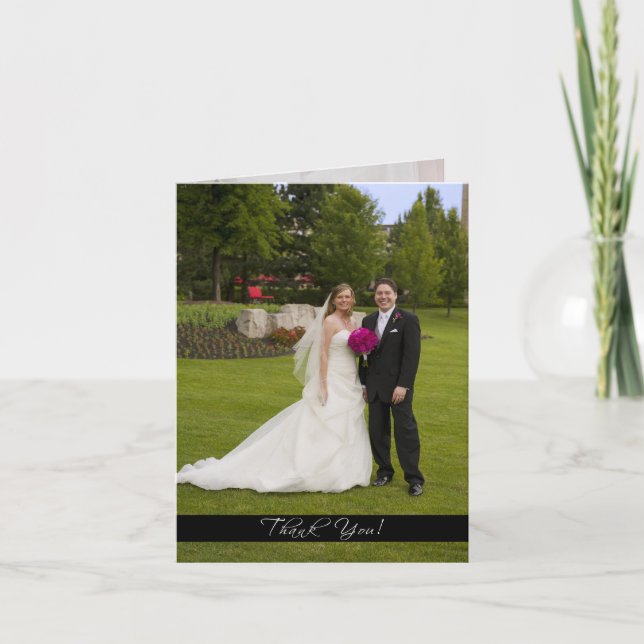 Carte De Remerciements Remerciements de Mariage (Devant)