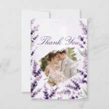 Remerciements de mariage photo aquarelle florale l