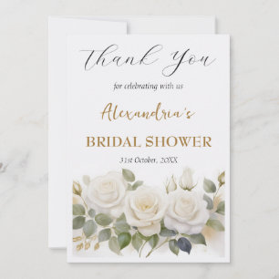 Carte De Remerciements Remerciements personnalisés pour un mariage avec d