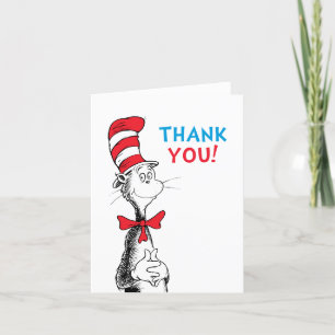 Carte De Remerciements Remerciements pour Baby Shower du Chat dans le Cha