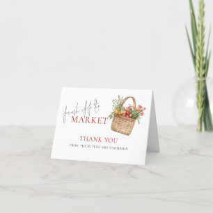 Carte De Remerciements Remerciements pour Baby Shower Fresh off the Marke