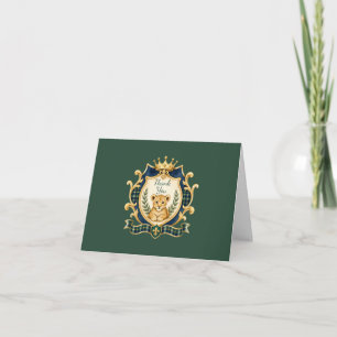 Carte De Remerciements Remerciements pour Baby Shower Little Prince