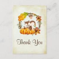 Remerciements pour Baby Shower pour un adorable éc