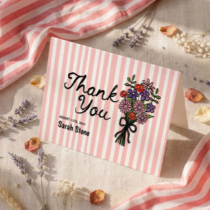Carte De Remerciements Remerciements pour la Baby Shower