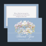 Carte De Remerciements Remerciements pour une Baby Shower Élégant et Chic<br><div class="desc">Montrez votre gratitude avec élégance grâce à cette carte de remerciement moderne pour un enterrement de vie de jeune fille sur le thème botanique. Ce design présente une superbe grappe d'orchidées blanches délicatement teintées de nuances de rose doux et de jaune chaud, magnifiquement disposées sur un fond richement coloré. La...</div>