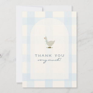 Carte De Remerciements Remerciements pour une Baby Shower Un Petit Garçon
