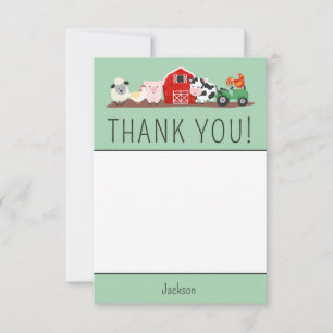 Carte De Remerciements Remerciements pour une fête d'anniversaire avec de