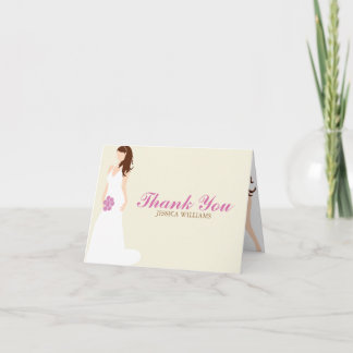 Carte De Remerciements Remerciements pour une fête de fiançailles