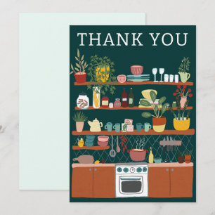 Carte De Remerciements REMPORTER LA CUISINE Réception de mariage SUR MESU