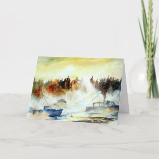 Carte De Remerciements Rester sur le cap