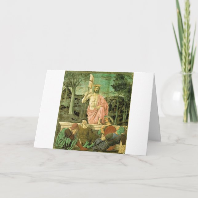 Carte De Remerciements Résurrection Jésus (Devant)
