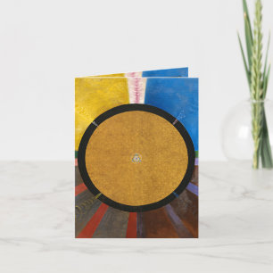Carte De Remerciements Retable, Groupe X, No 3 par Hilma af Klint