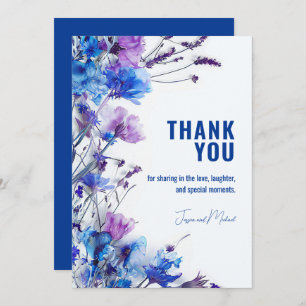 Carte De Remerciements 💍 Rêves adorables de Cornflower