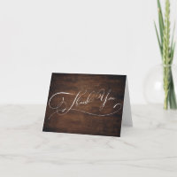 Riche Bois Brun Typographie Moderne Élégante