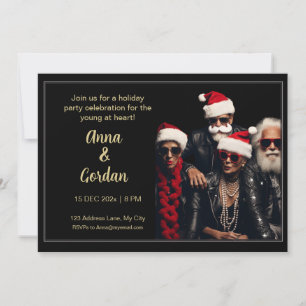 Carte De Remerciements Rockers De Vacances Qui Sont Jeunes Au Coeur Invit