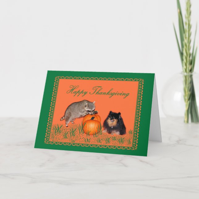 Carte De Remerciements rocky peb thanks (Devant)