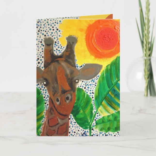 Carte De Remerciements Roi silencieux du bushveld (Devant)