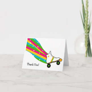 Carte De Remerciements Roller Skating Thank You Cards