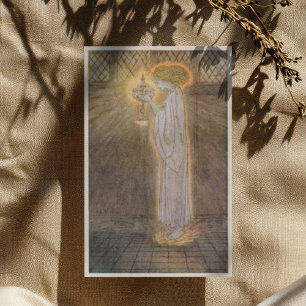 Carte De Remerciements Romance vintage d'Arthur Rackham du roi Arthur