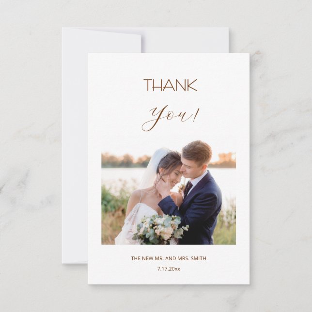 Carte De Remerciements Rose Gold 3D Flowers Roses Thank You Card (Devant)