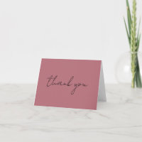 Rose Gold Élégant Moderne Simple Manuscrit