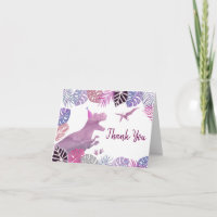 Rose Violet Trois Rex Fille Dinosaur Anniversaire