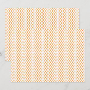 Carte De Remerciements Rouleaux colorés de papier d'emballage dans différ