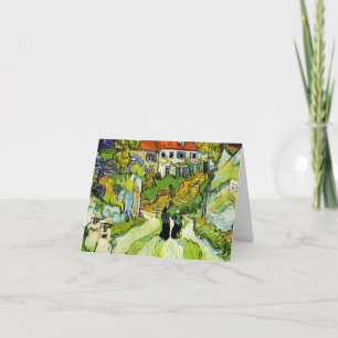 Carte De Remerciements Rue et étapes de village