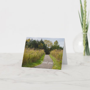 Carte de remerciements Runge Walkway