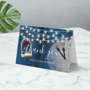 Carte De Remerciements Russe conte de Fairytale Mariage Marine Grange Mer