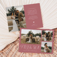 Rustic Elegance Photo Collage Mariage Dusty Rose