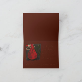 Carte De Remerciements Rusty the Elf