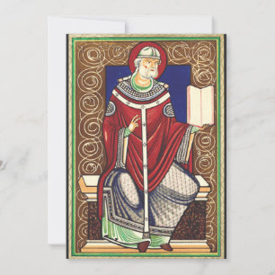 Carte De Remerciements Saint Grégoire le Grand Docteur de l'Église