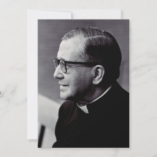 Carte De Remerciements Saint Josemaria Escriva