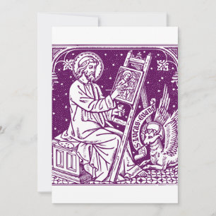 Carte De Remerciements Saint Luc l'Apôtre et Évangéliste Art