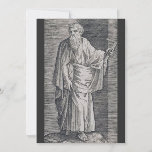 Carte De Remerciements Saint Matthieu l'Évangéliste - Reproduction d'Art